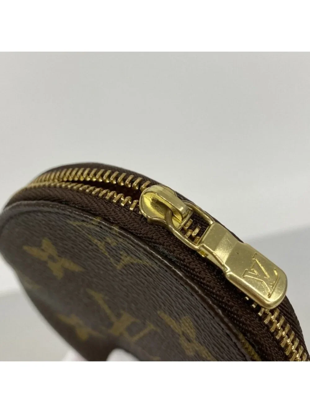 Louis Vuitton Coin Case Monogram Porto Moneron Brown